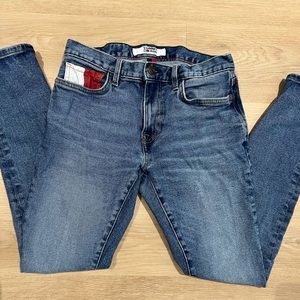 Mens tommy Skinny jeans 30/30